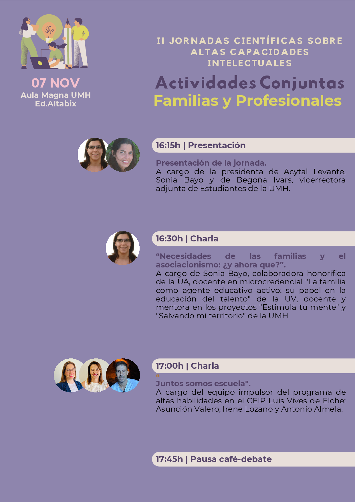 Programa II Jornadas Científicas ACI-0002