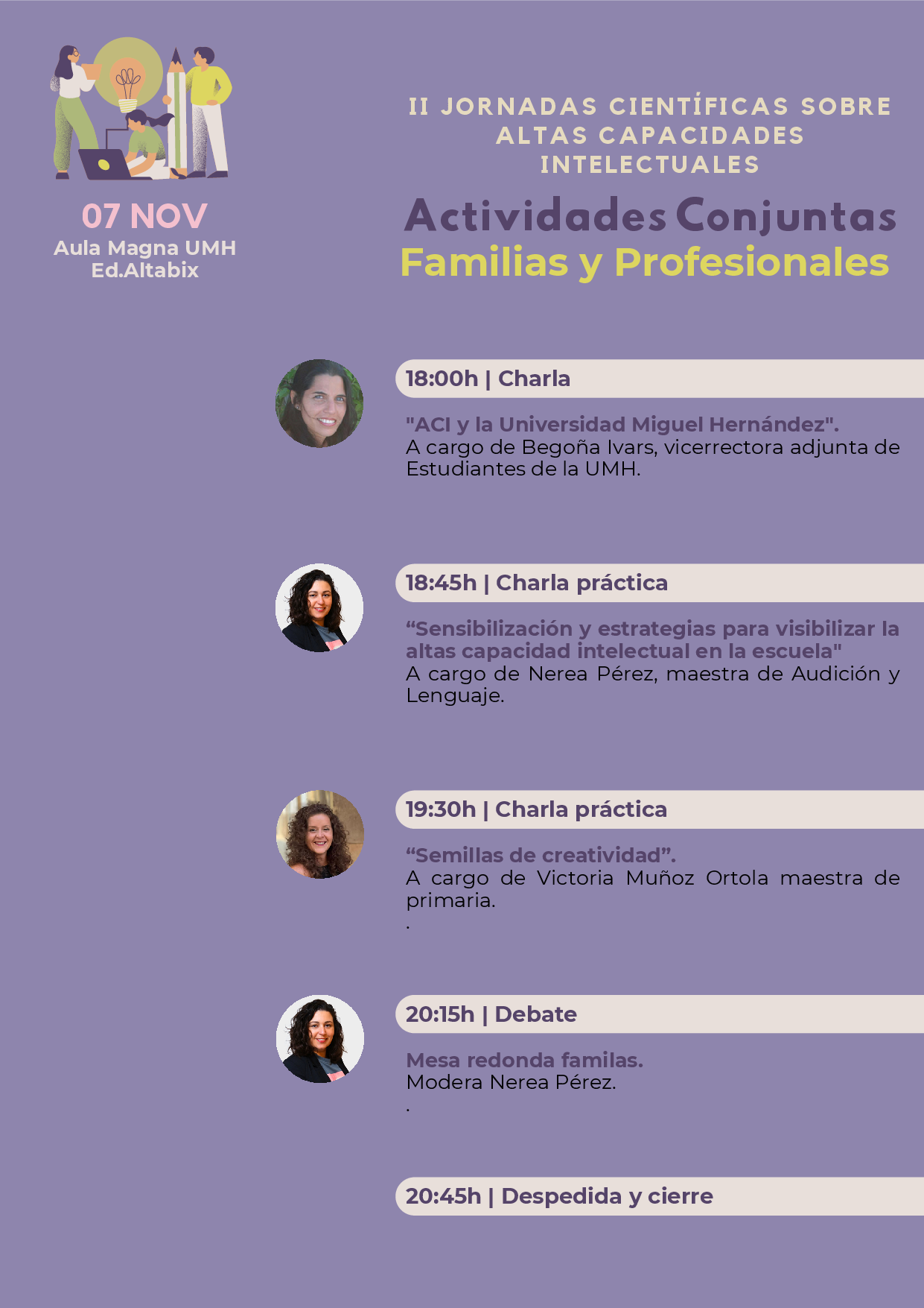 Programa II Jornadas Científicas ACI-0003
