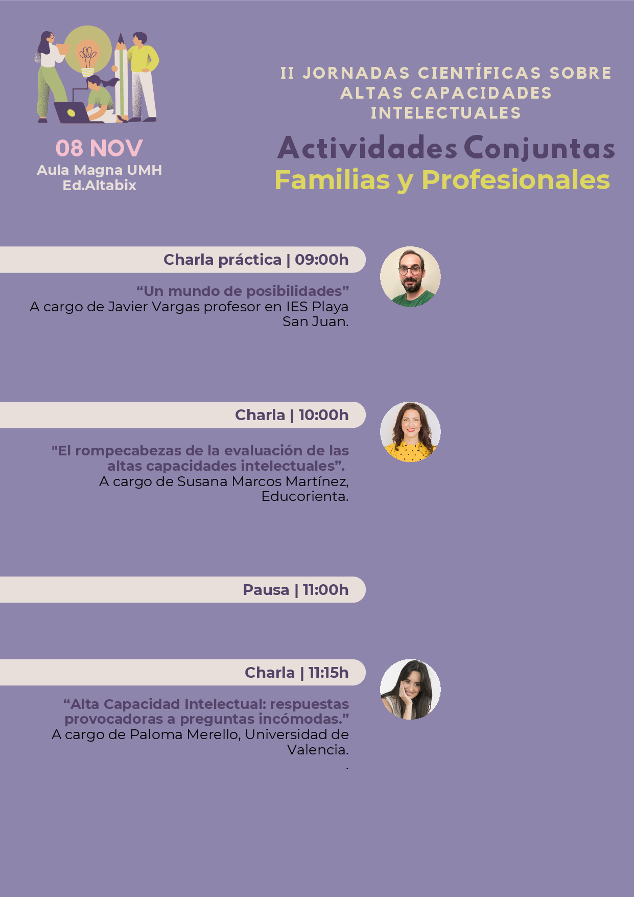 Programa II Jornadas Científicas ACI-0004